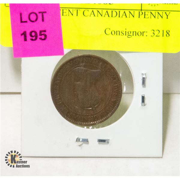 1905 ONE CENT CANADIAN PENNY
