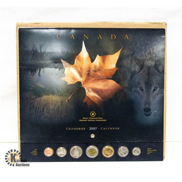 2007 RCM UNC COIN SET& CALANDER