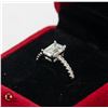 Image 2 : #839- 2.00 CT EMERALD CUT MOISSANITE