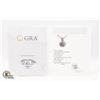 Image 2 : #874-1.00 CT GRA CERTIFIED ROUND BRILLIANT