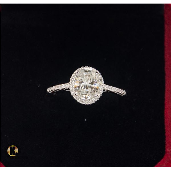 #863-1.50 CT GRA CERTIFIED OVAL CUT
