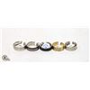 Image 1 : BRAND NEW MENS RINGS METALS/SIZES ASSORTED INCL: