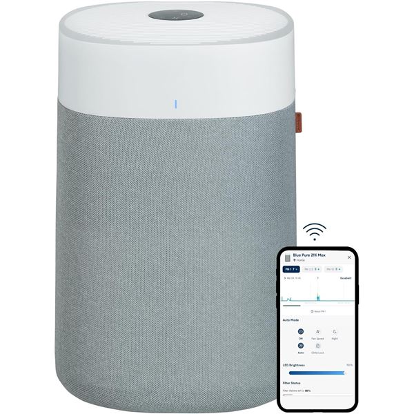 NEW BLUE PURE 211I MAX AIR PURIFIER FOR LARGE ROOM