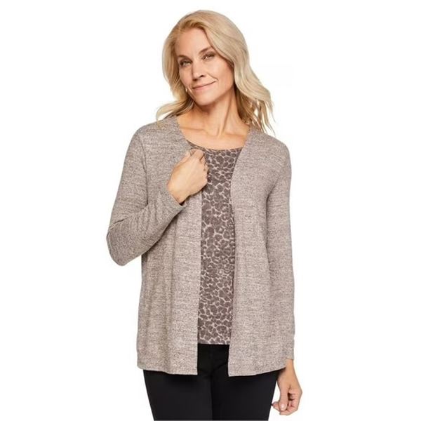 BRAND NEW SIZE MEDIUM IYLA WOMEN'S FOOLER CARDIGAN