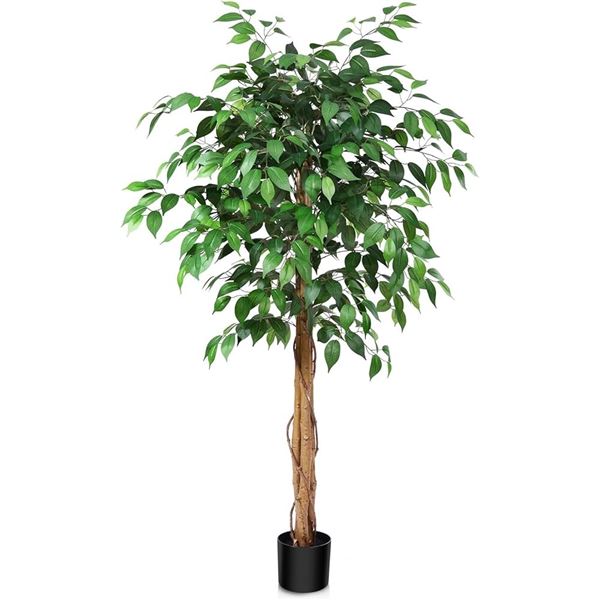 BRAND NEW 5 FT ARTIFICIAL FISCUS TREE