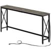Image 1 : NEW CONSOLE TABLE ST0044-V2-GY140RR 70.8" X 11.8"