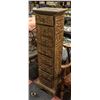Image 1 : WOOD CARVED VINTAGE CABINET