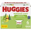 Image 1 : NEW HUGGIES NATURAL CARE PLANT BASED WIPES