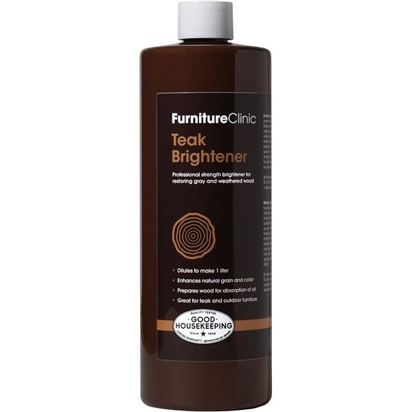 NEW 500ML FURNITURE CLINIC WOOD TEAK BRIGHTENER