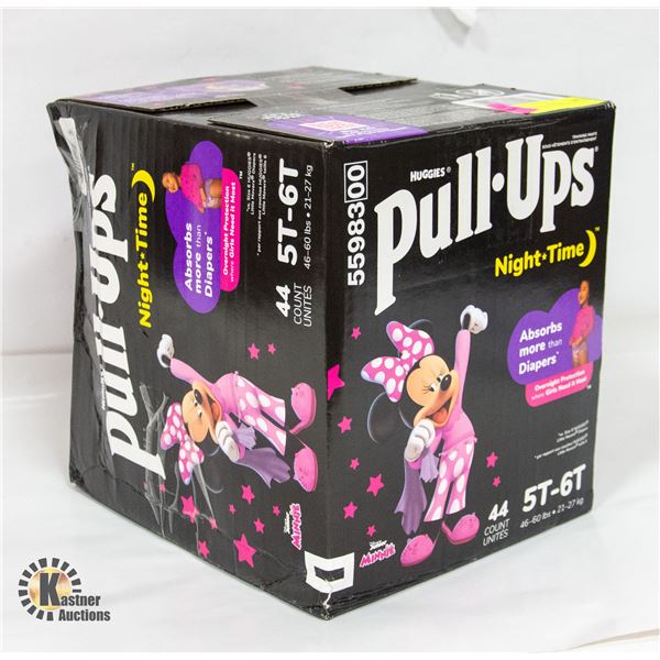 BRAND NEW 44 PACK OF HUGGIES PULLUPS 5T-6T