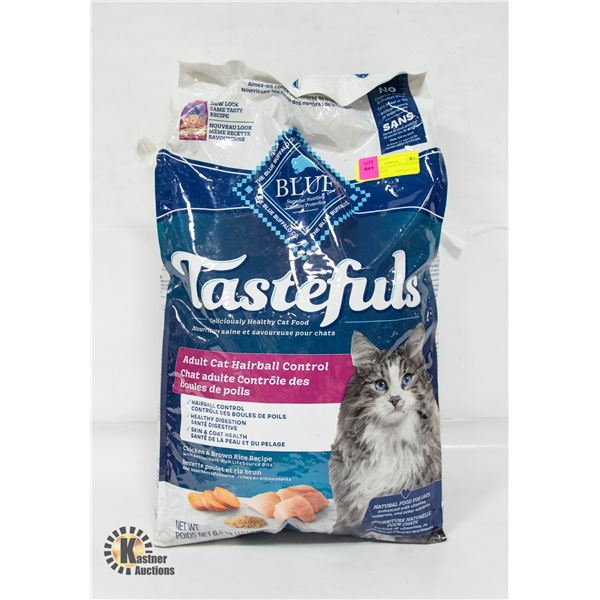 NEW 15LB BAG OF BLUE TASTEFULS DRY CAT FOOD