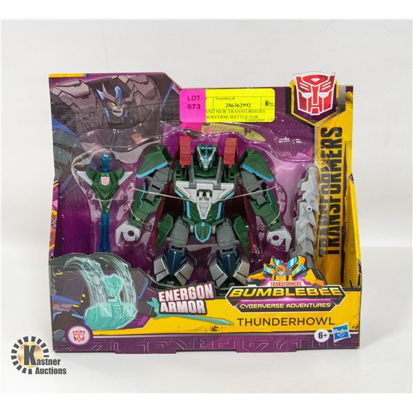 BRAND NEW TRANSFORMERS CYBERVERSE BATTLE FOR