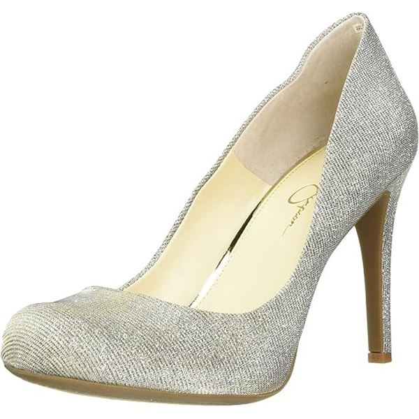 NEW JESSICA SIMPSON JS-CALIE GOLD MULTI GLITTER