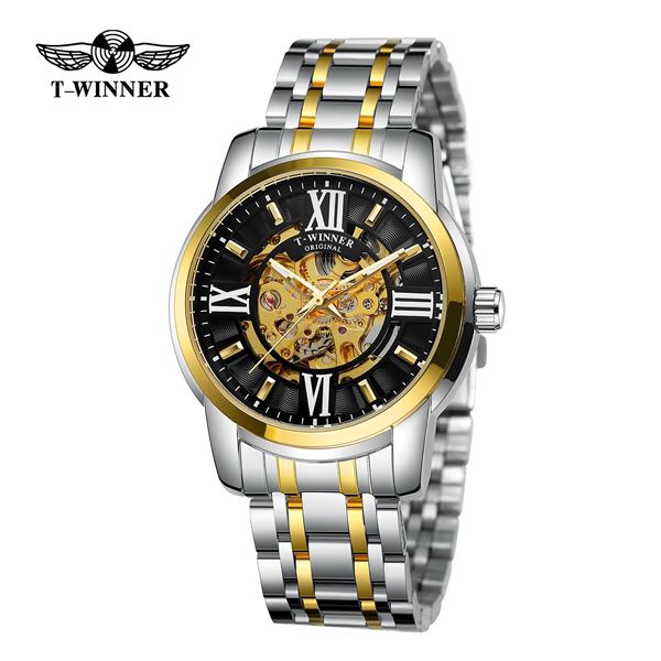 NEW AUTOMATIC SKELETAL T-WINNER WATCH