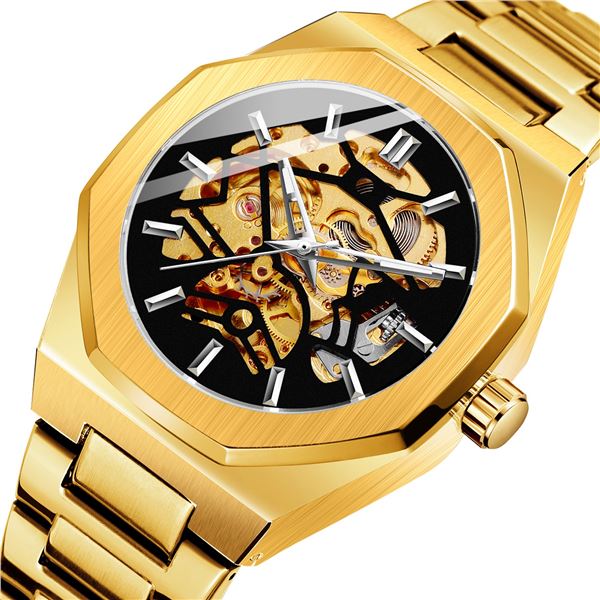 NEW AUTOMATIC SKELETAL FORSINING WATCH