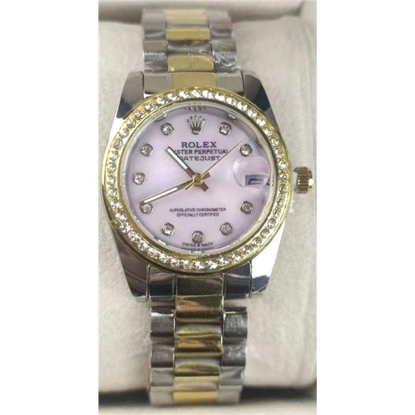 NEW REPLICA ROLEX QUARTZ WOMENS WATCH