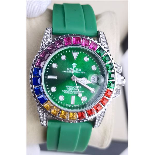 NEW ROLEX REPLICA QUARTZ "SUBMARINER" WATCH