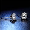 Image 2 : 2 CT GRA CERTIFIED MOISSANITE 925 SILVER EARRINGS