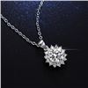 Image 2 : 2 CT GRA CERTIFIED MOISSANITE 925 SILVER NECKLACE