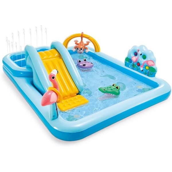 NEW WITH BOX INTEX JUNGLE ADVENTURE POOL PLAY