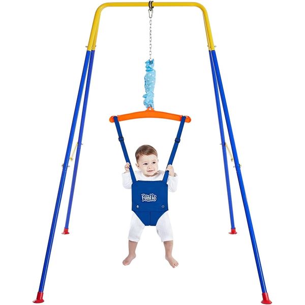BRAND NEW FUNLIO BABY JUMPER WITH STAND