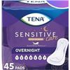 Image 1 : NEW 45 PACK OF TENA SENSITIVE CARE OVERNIGHT PADS