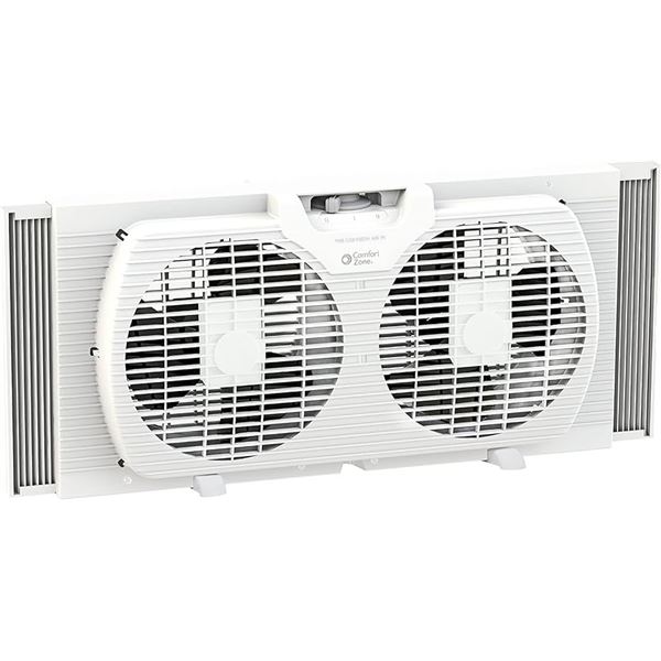 NEW COMFORT ZONE WINDOW FAN