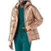 Image 1 : NEW AMAZON ESSENTIALS METALLIC PUFFER JACKET