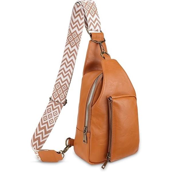NEW AUGOT SLING BAG - BROWN