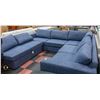 Image 1 : SHOWHOME LARGE U-SHAPED SECTION SOFA