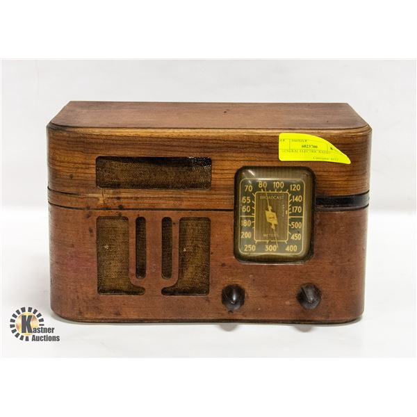 GENERAL ELECTRIC RADIO.