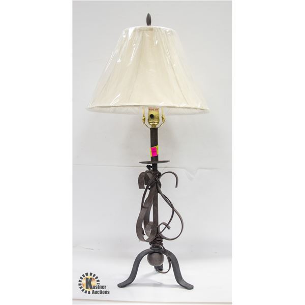 LAMP 30” TALL WITH NEW SHADE