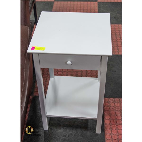 IKEA HEMNES NIGHT TABLE H-24" W-15.5" L-15.5"