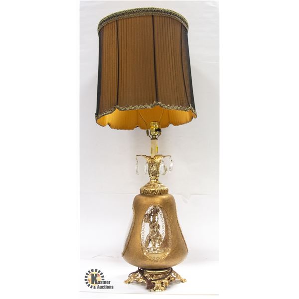 ANTIQUE LAMP 39” TALL