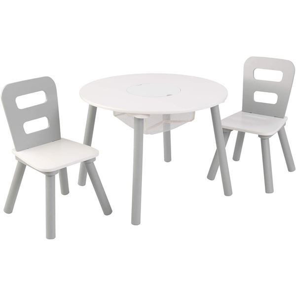 BRAND NEW KIDKRAFT WOODEN ROUND TABLE AND 2 CHAIR