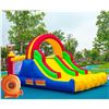 Image 1 : NEW HUAKASTRO INFLATABLE CASTLE WITH 2 SLIDES