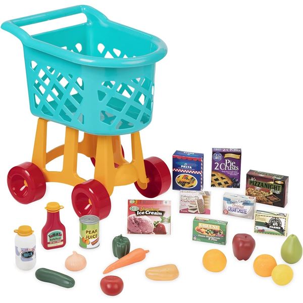 BRAND NEW BATTAT GROCERY CART DELUXE TOY