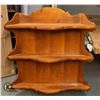 Image 1 : SMALL VILAS MAPLE WALL CURIO SHELF-ESTATE