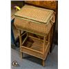 Image 1 : 2 TIER SEWING BASKET STAND (BASKET ON BOTTOM)