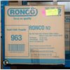 Image 1 : NEW BOX RONCO #963 SMALL 10 X 100PKS