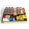 Image 1 : FLAT OF SPICES ALL SEALED NEW GOOD DATES
