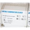 Image 1 : NEW CASE OF NITRILE EXAMINATION GLOVES SIZE XL