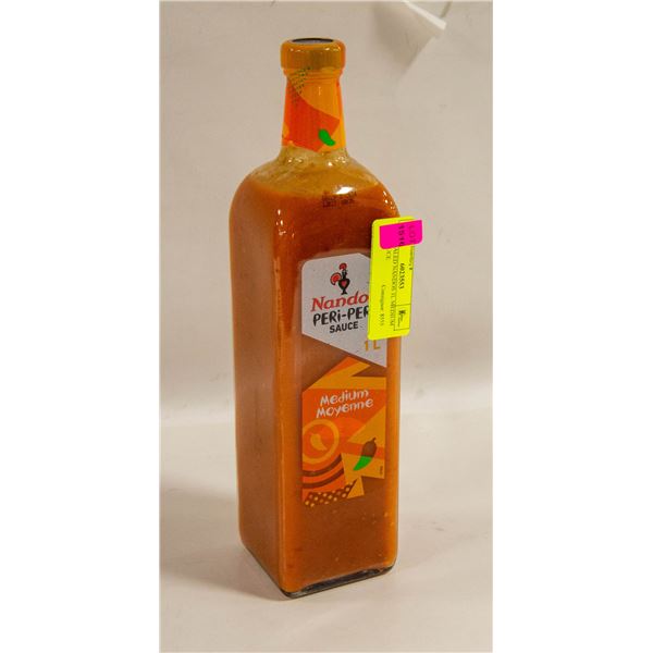 NEW SEALED NANDOS 1L MEDIUM PERI-PERI HOT SAUCE