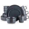 Image 1 : NEW STONE AND LAIN 16PCS STONEWARE SET MATT GREY