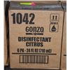 Image 1 : CASE OF GONZO CITRUS DISINFECTANT 6PK X 710ML
