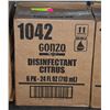Image 1 : CASE OF GONZO CITRUS DISINFECTANT 6PK X 710ML