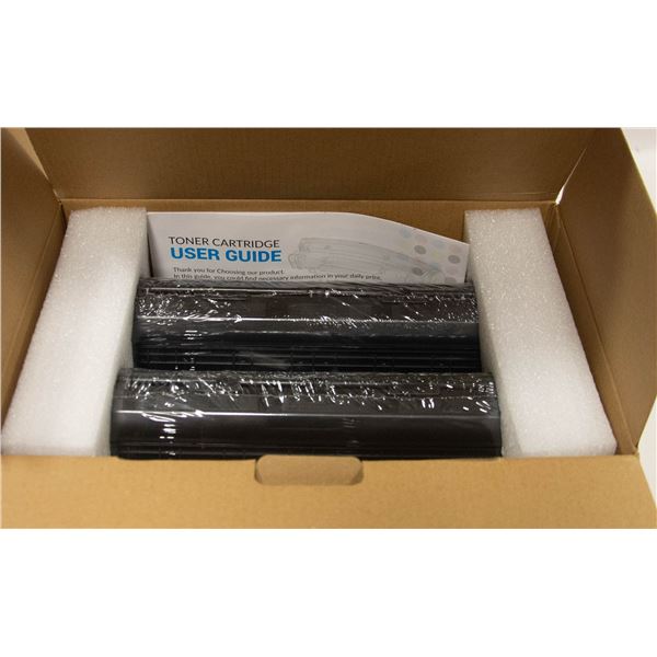 NEW 2PK 83A BLACK TONER CARTRIDGES