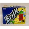 Image 1 : CASE OF 12 LEMON BRISK ICED TEA - 355ML PER CAN