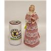 Image 1 : HANDMADE LADY FIGURINE 8 INCHES TALL