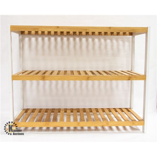 3-TIER BAMBOO SHOE/MULTI-PURPOSE SHELF -
